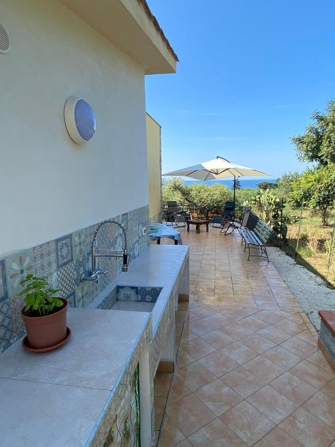 Villa L'Orizzonte Di Calabianca Castellammare del Golfo Buitenkant foto