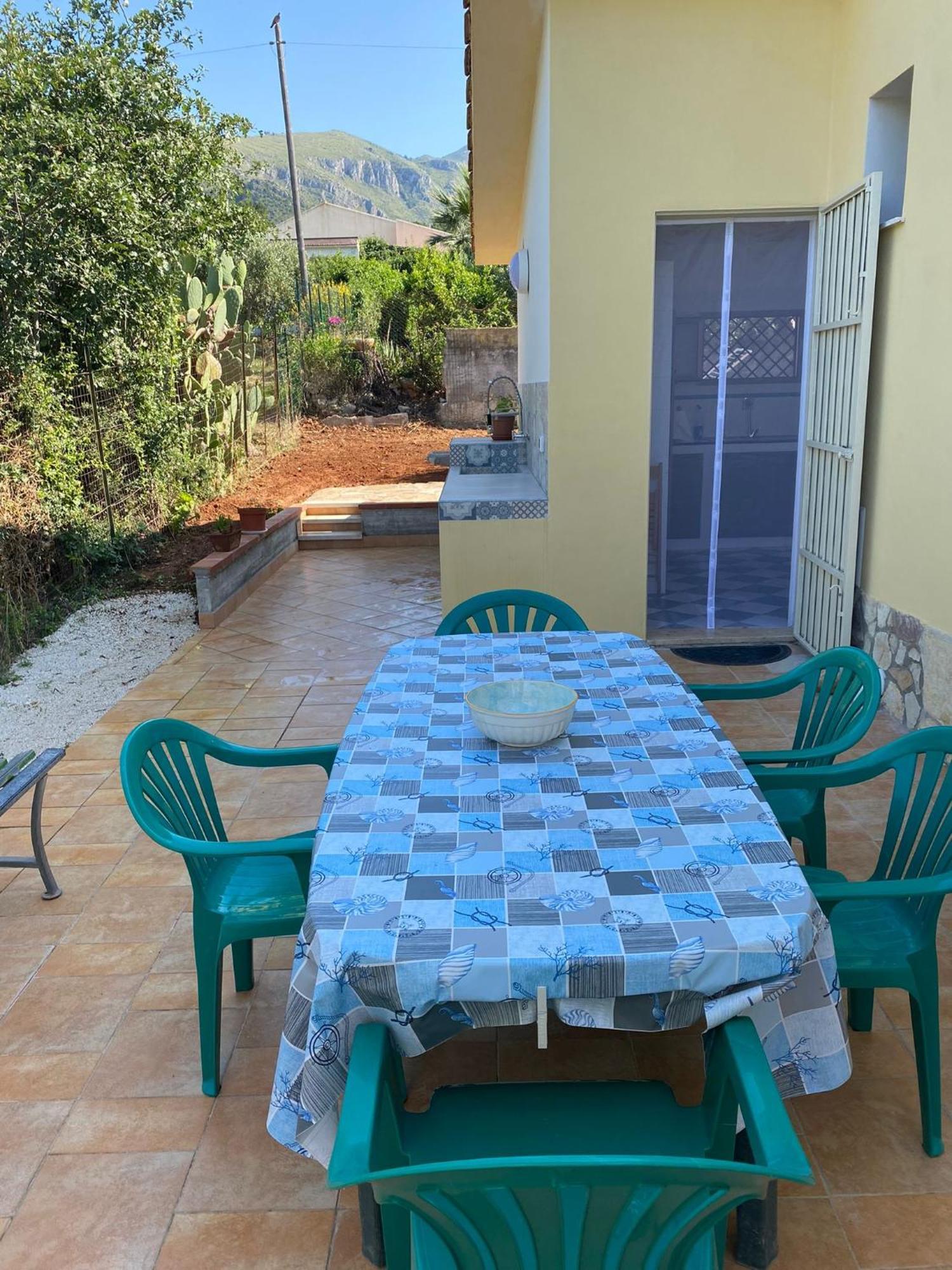 Villa L'Orizzonte Di Calabianca Castellammare del Golfo Buitenkant foto