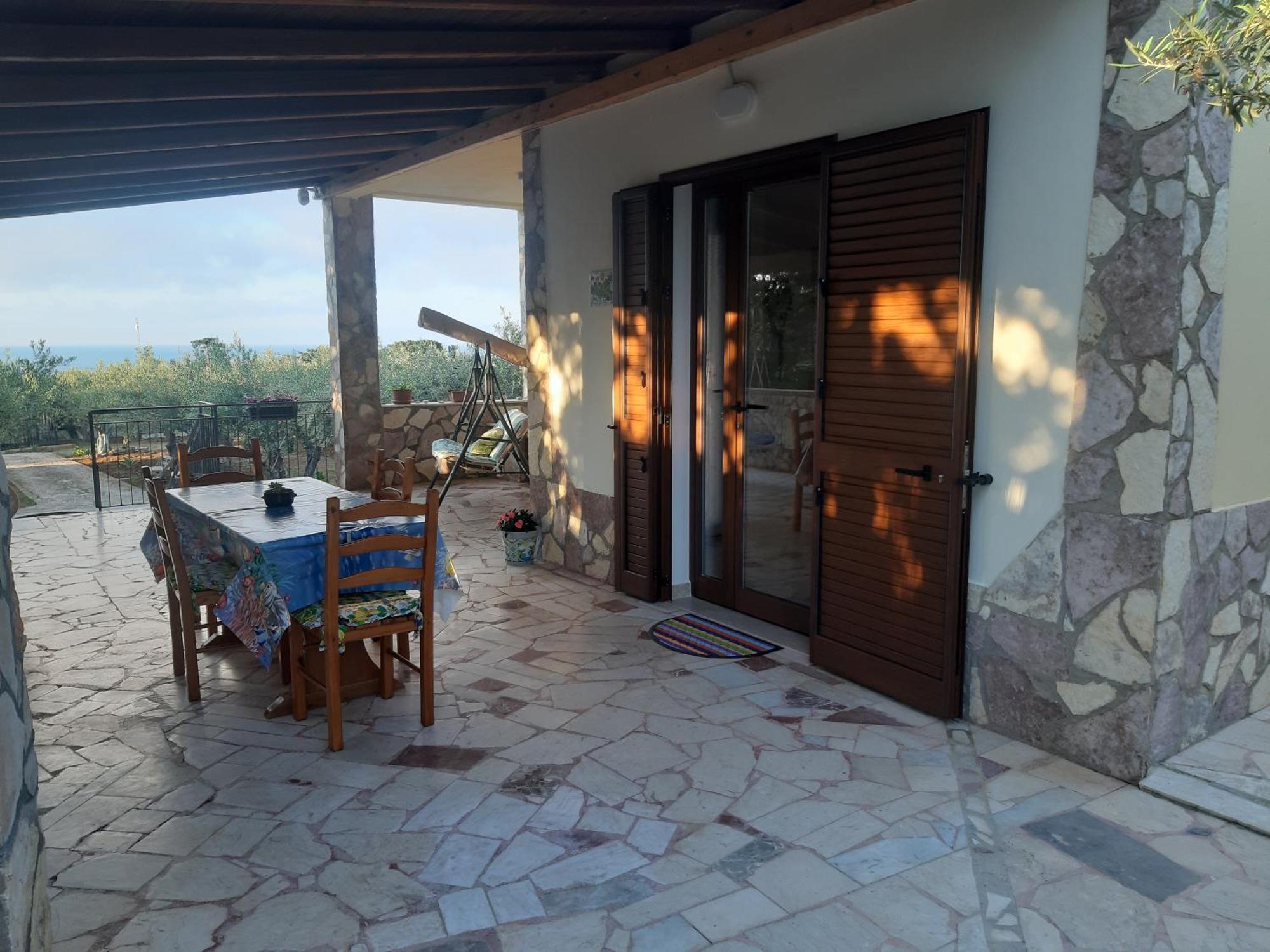 Villa L'Orizzonte Di Calabianca Castellammare del Golfo Buitenkant foto